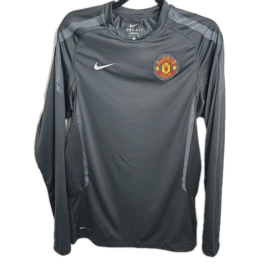 Nike Manchester United Training Football Shirt Soccer Size‎ S Jersey 395383-030